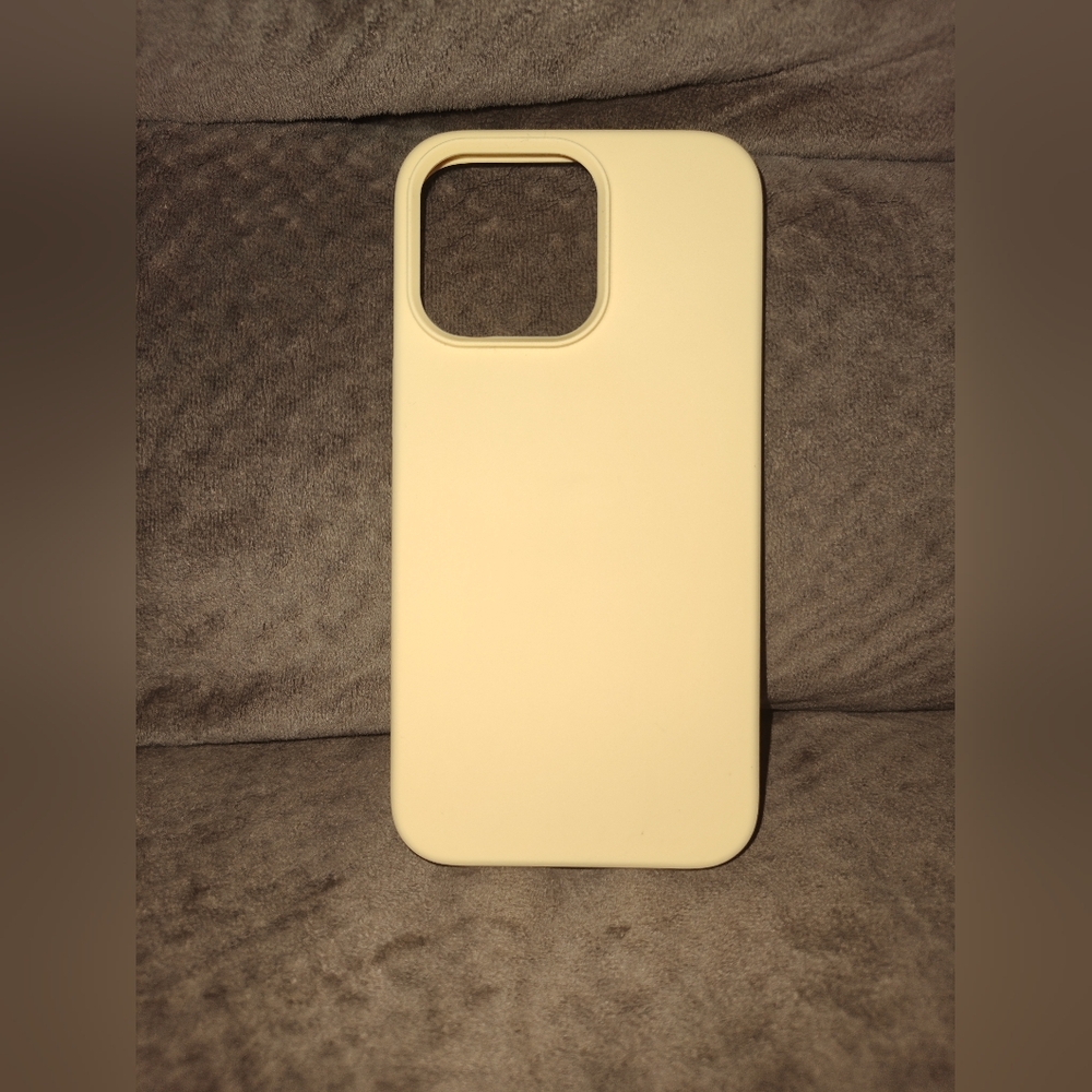 Heyday Antimicrobial Silicone Case for iPhone 13 Pro - Mist Yellow